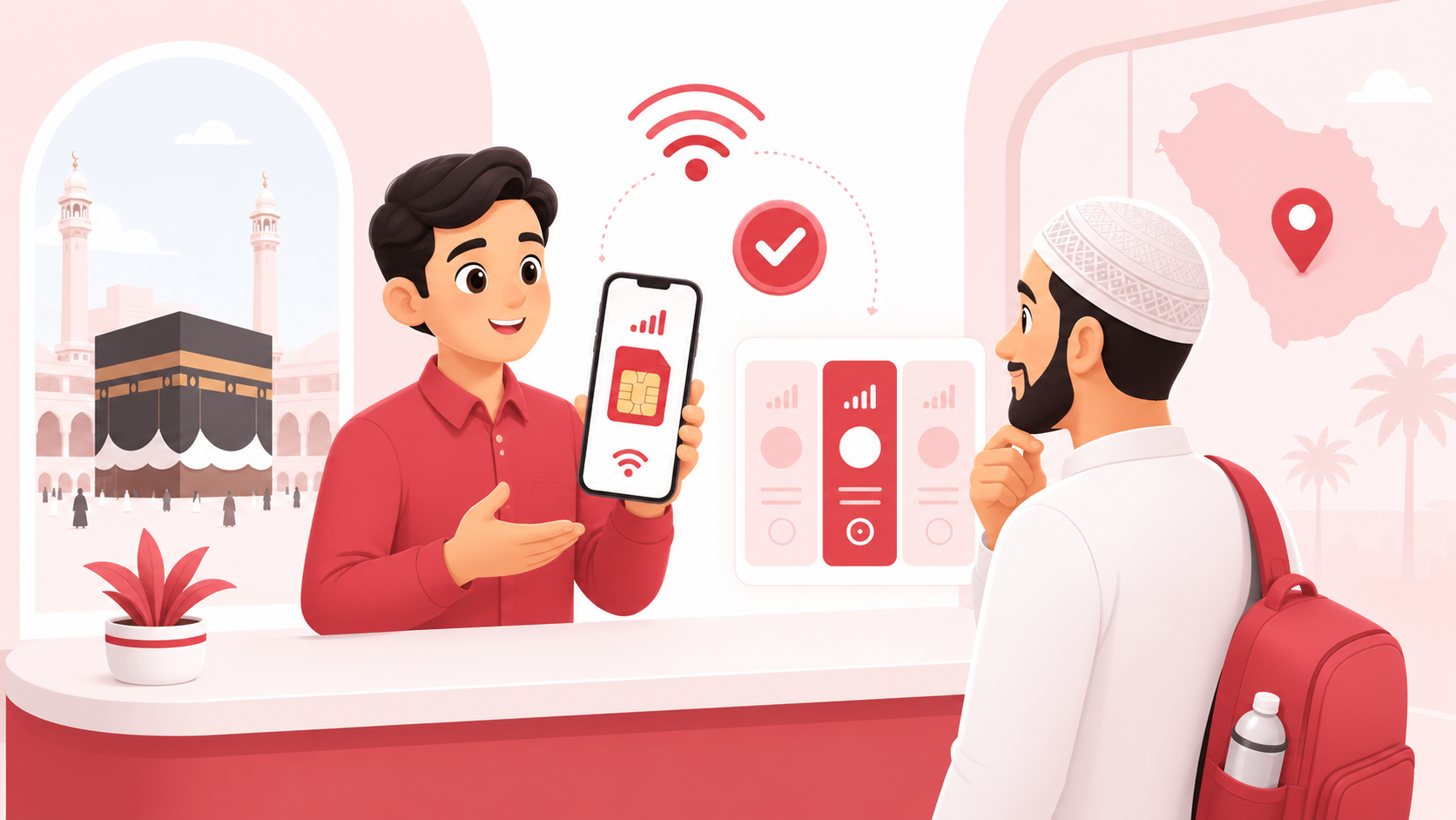 Cara Memilih Paket Internet Arab Saudi untuk Jamaah