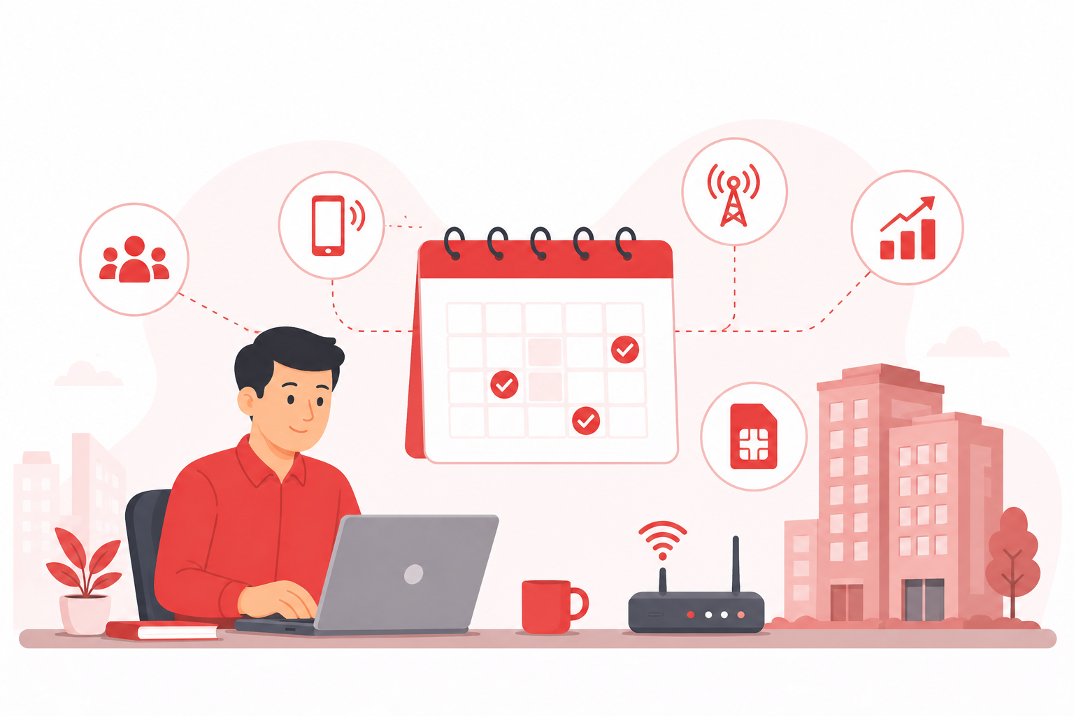 Mengapa Perusahaan Membutuhkan Pengisian Paket Data Terjadwal?