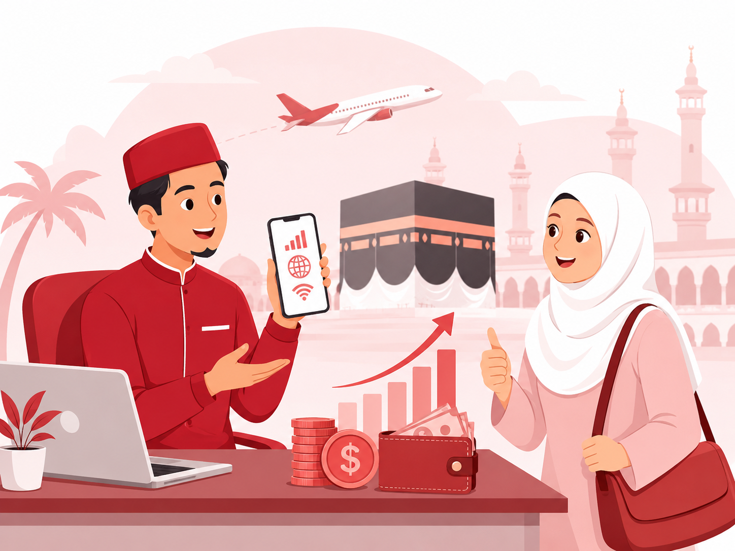 Peluang Pendapatan Tambahan dari Paket Roaming Jamaah