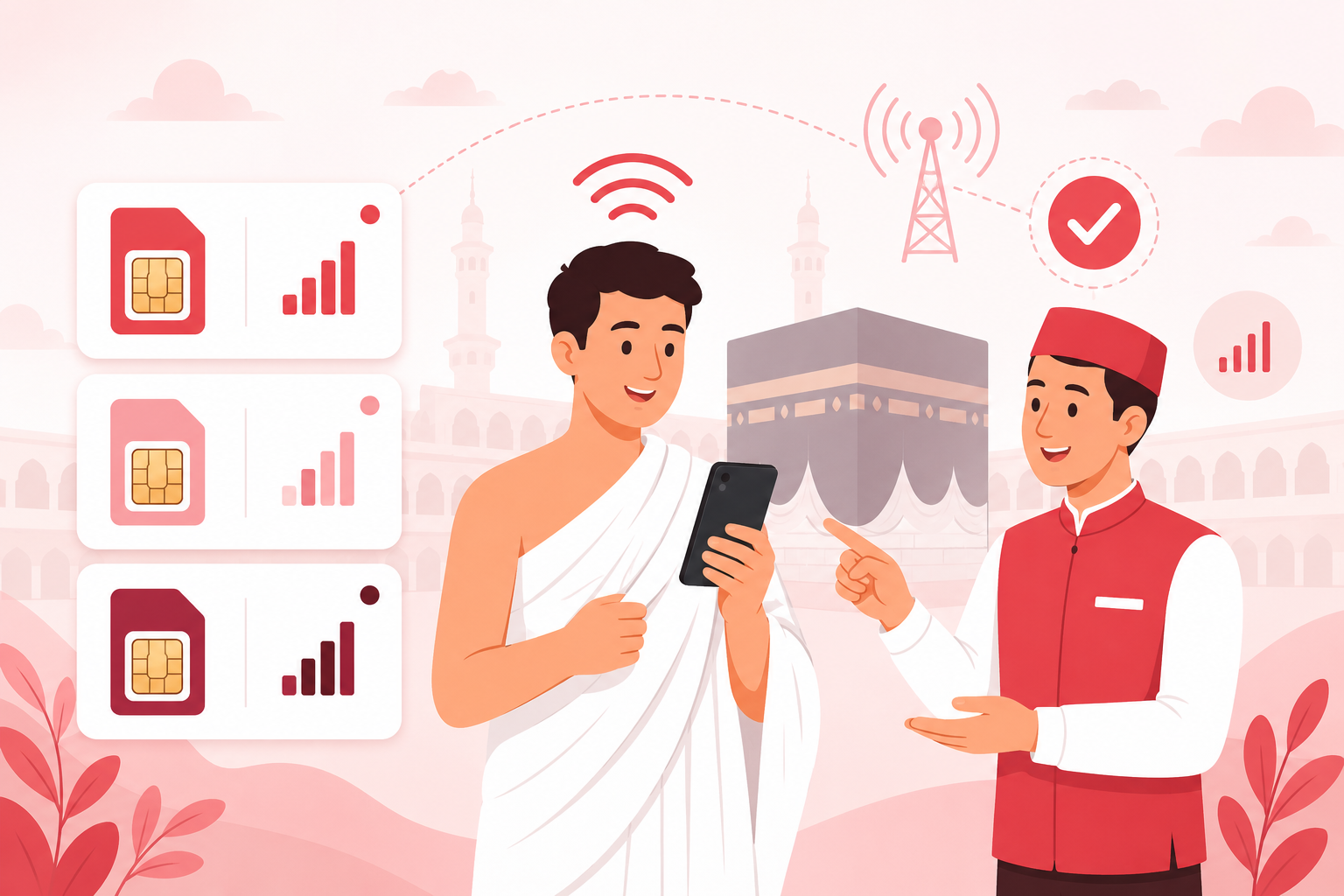 Provider yang Dapat Digunakan untuk Paket Roaming Umroh