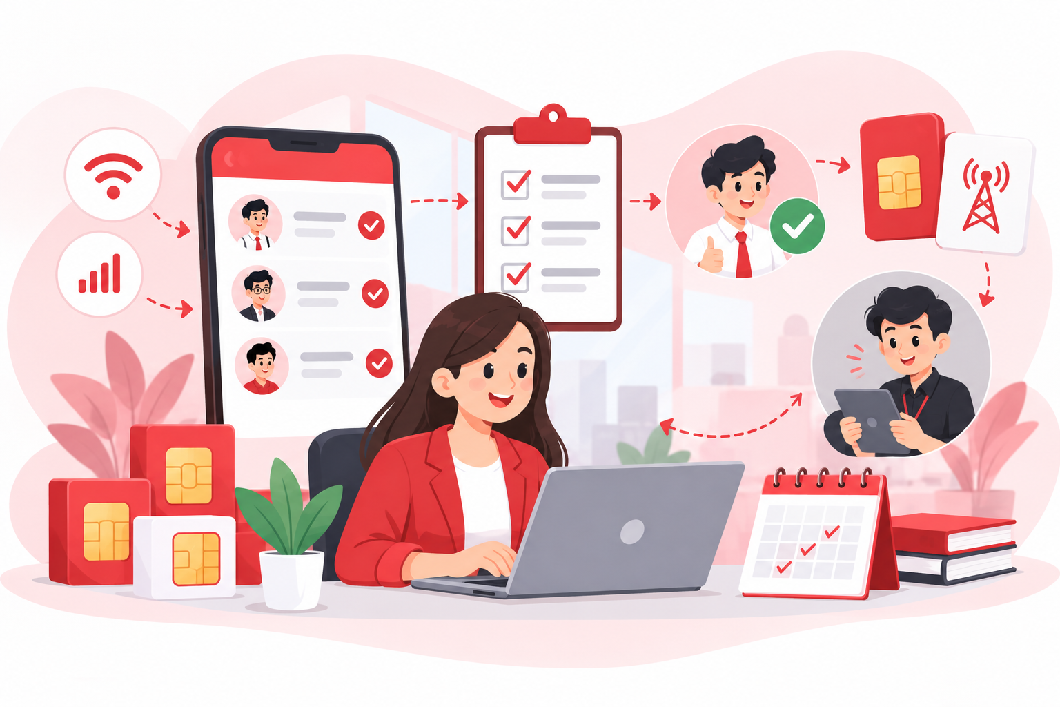 Cara Membuat SOP Pengisian Pulsa dan Paket Data Karyawan