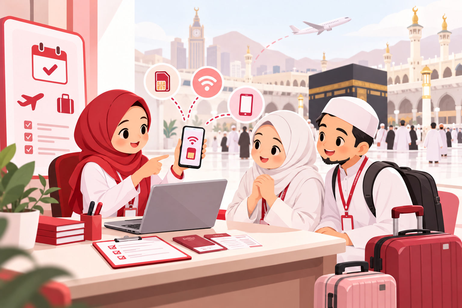 Bagaimana Biro Umroh Menawarkan Paket Roaming Saat Proses Pendaftaran Jamaah?