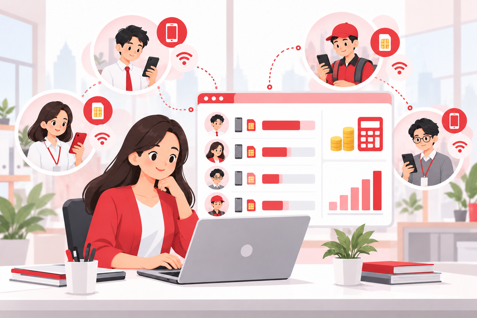 Cara Mengukur Biaya Telekomunikasi Per Karyawan Setiap Bulan