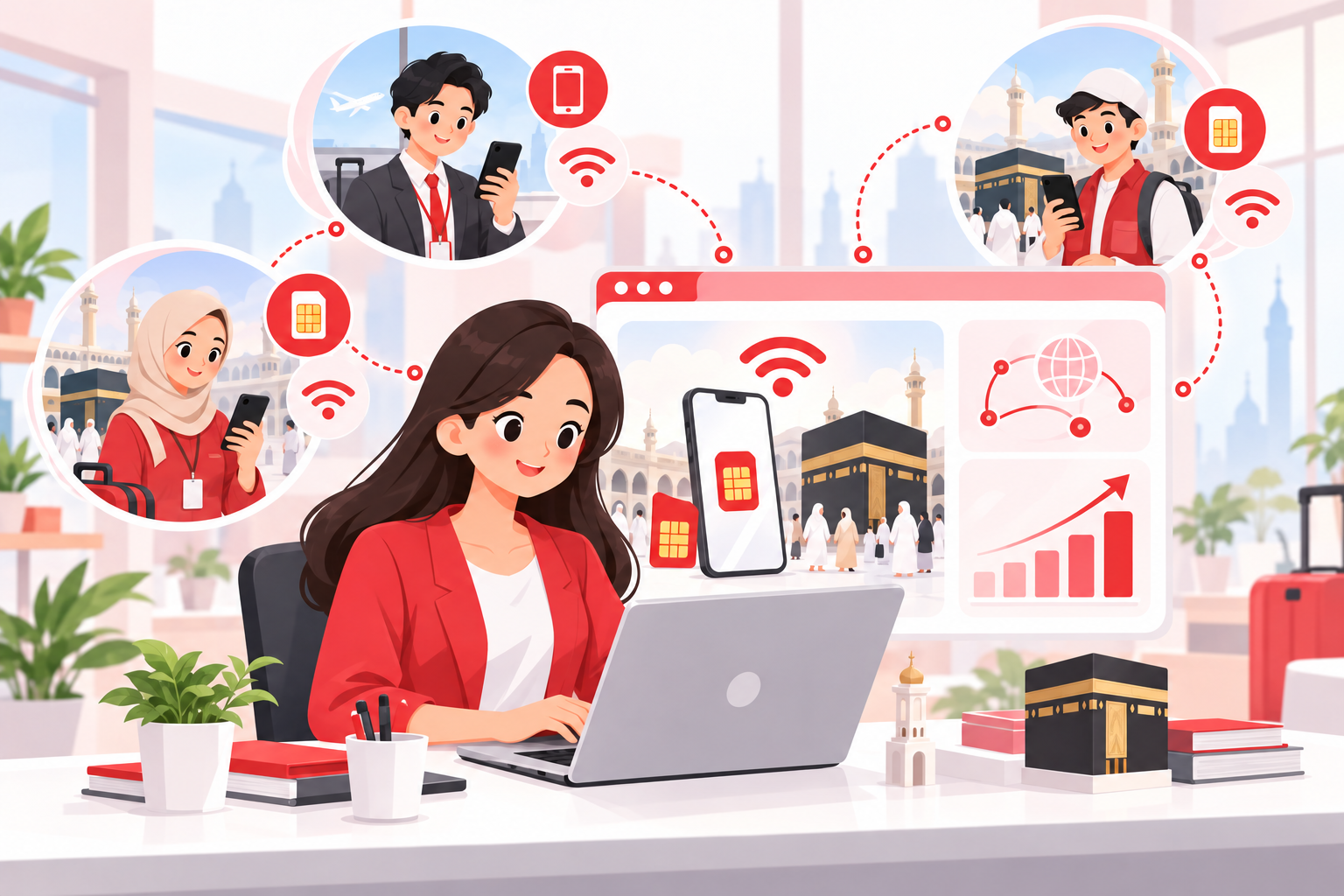 Peluang Reseller Paket Data Umroh untuk Agen Travel dan Mitra Cabang